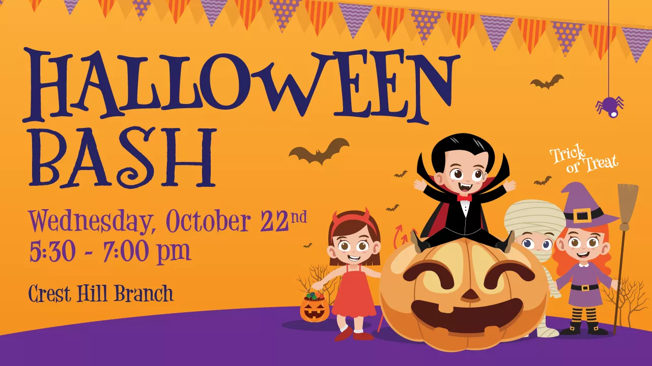 Halloween Bash at Crest Hill Branch