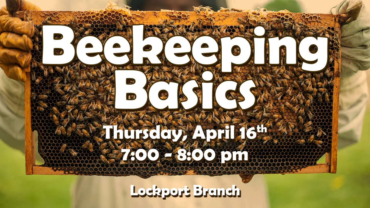 Beekeeping Basics with Will County Beekeepers Association on Thursday, April 16, 2026 7:00pm–8:00pm